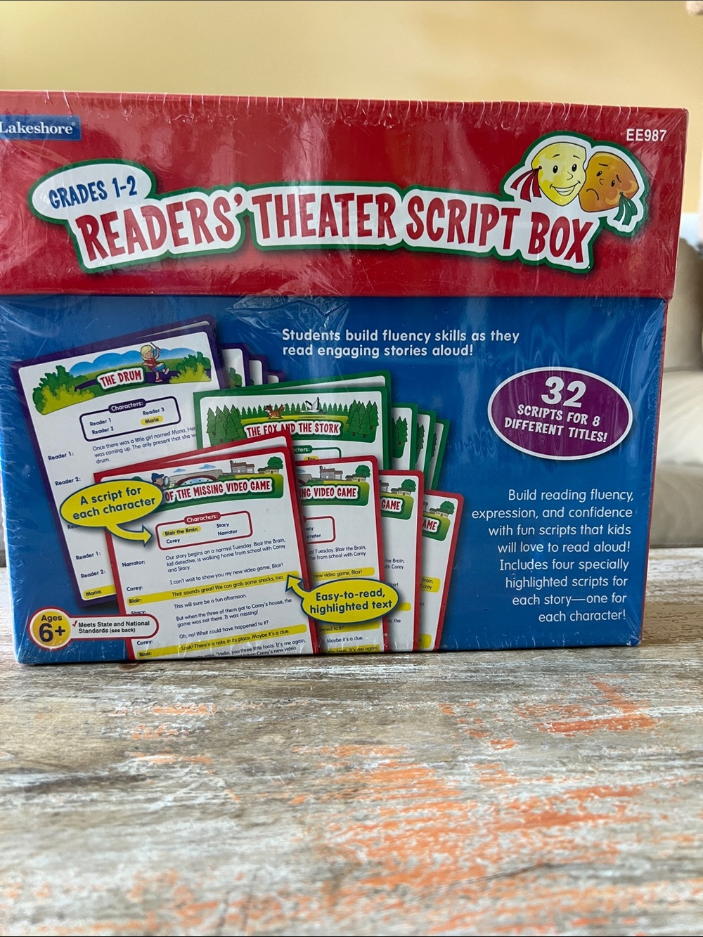 Lakeshore Reader's Theater Script Box Education Reading Grades 1-2